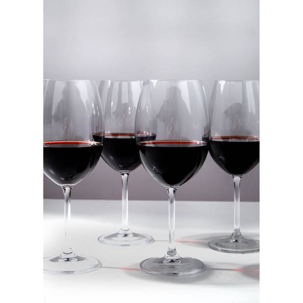 Mikasa - Bordeaux Wijnglazenset, 4 stuks, 739 ml - Mikasa Julie