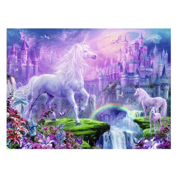 Ravensburger puzzel eenhoorns glitter