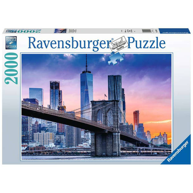 Ravensburger puzzel Brooklyn - Manhatten
