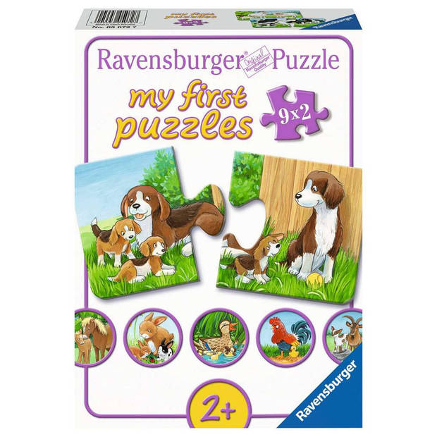 Ravensburger Puzzel boerderij 9x2pcs