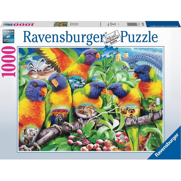Ravensburger puzzel Land v/d lorikeets