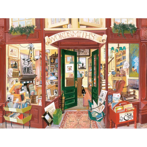 Ravensburger puzzel Wordsmith's Bookshop