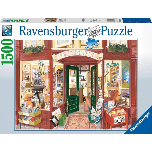 Ravensburger puzzel Wordsmith's Bookshop