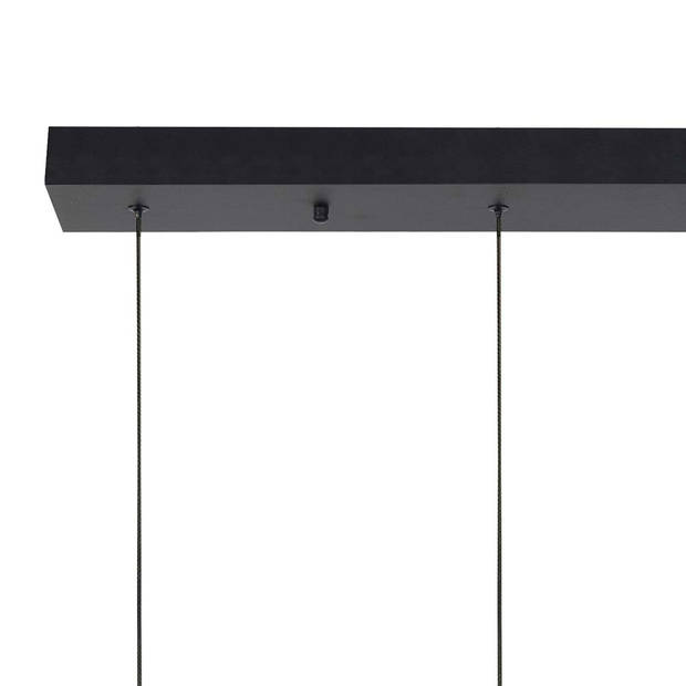 Highlight Hanglamp Kobe 5 lichts L 110 cm zwart