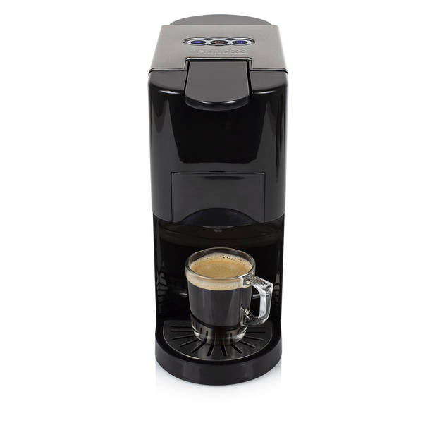 Princess 249450 Multi Capsule Koffiezetapparaat Staal 4-in-1 - 19 bar - geschikt voor meerdere koffiesoorten