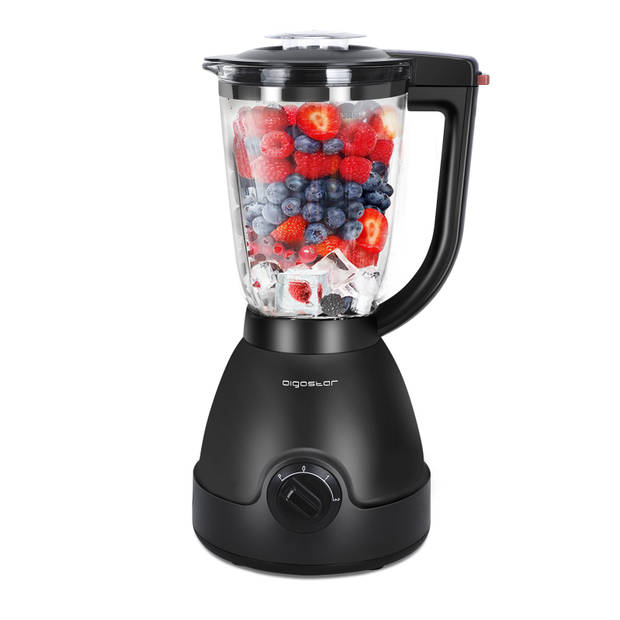 Aigostar Herman 30VDT - Blender - 1000W - Zwart