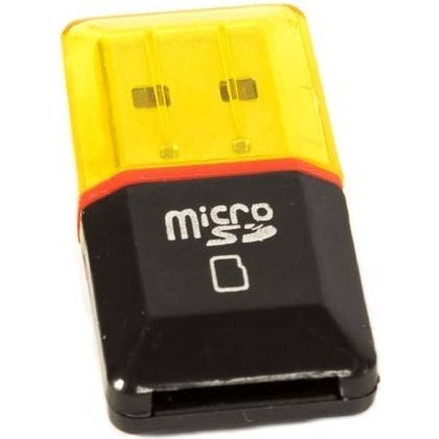 Mini-SD Cardreader voor Micro SD Kaart - Geschikt voor USB 3.0, USB 2.0 en USB 1.0
