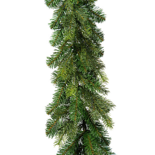 Kerst dennenslinger guirlande groen 20 x 270 cm dennenguirlandes kerstversiering - Kerstslingers