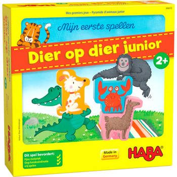 Haba bordspel Mijn eerste spellen – Dier op dier junior (NL)