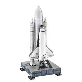 Revell modelbouwset Shuttle & Booster 43,7 x 16 cm wit 97-delig