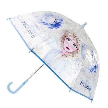 Disney Frozen paraplu - blauw - D71 cm - voor kinderen - Paraplu's
