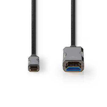Nedis Actieve Optische USB-Kabel - CCBG6410BK150