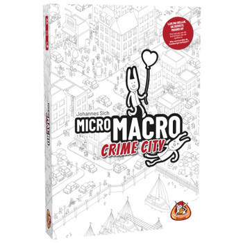 White Goblin Games kaartspel MicroMacro Crime City karton