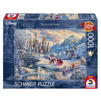 Schmidt Puzzle legpuzzel Disney Belle en het Beest 1000 stukjes