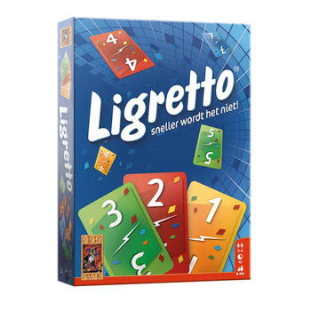 999 Games kaartspel Ligretto blauw (NL)