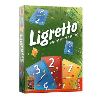 999 Games kaartspel Ligretto groen (NL)