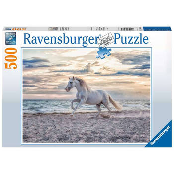 Ravensburger Puzzel Paard op het strand 500st