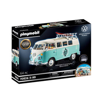 Playmobil Vw Volkswagen T1 Campingbus - Special Edition 70826