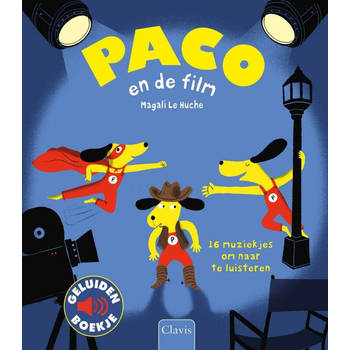 Clavis geluidenboekjes Geluidenboek: Paco en de film. 3+