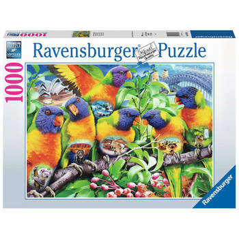 Ravensburger puzzel Land v/d lorikeets