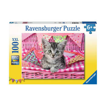 Ravensburger Kinderpuzzel 100 XXL Lief katje