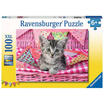 Ravensburger puzzel Schattig katje 100st