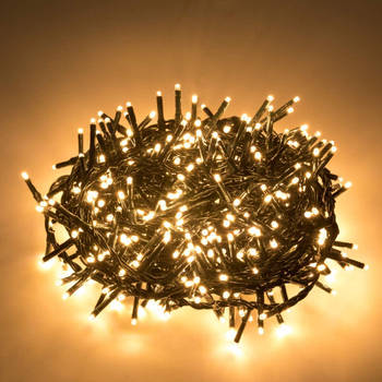 Fedec Kerstverlichting 1.000 led lichtjes op katrol - 25 meter - binnen of buiten