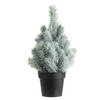 Cosy & Trendy Kunstkerstboom - klein - met sneeuw - 30 cm - Kunstkerstboom