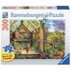 Ravensburger Eavensburger puzzel Blik in het tuinhuis