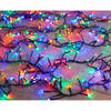 Set van 2x stuks clusterverlichting met timer en dimmer 384 leds gekleurd 5 m - Kerstverlichting kerstboom