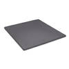 Cinderella Topper Hoeslaken Flanel - anthracite 160x200/210cm