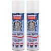 2x Sneeuwspray/spuitsneeuw bussen 150 ml - Decoratiesneeuw