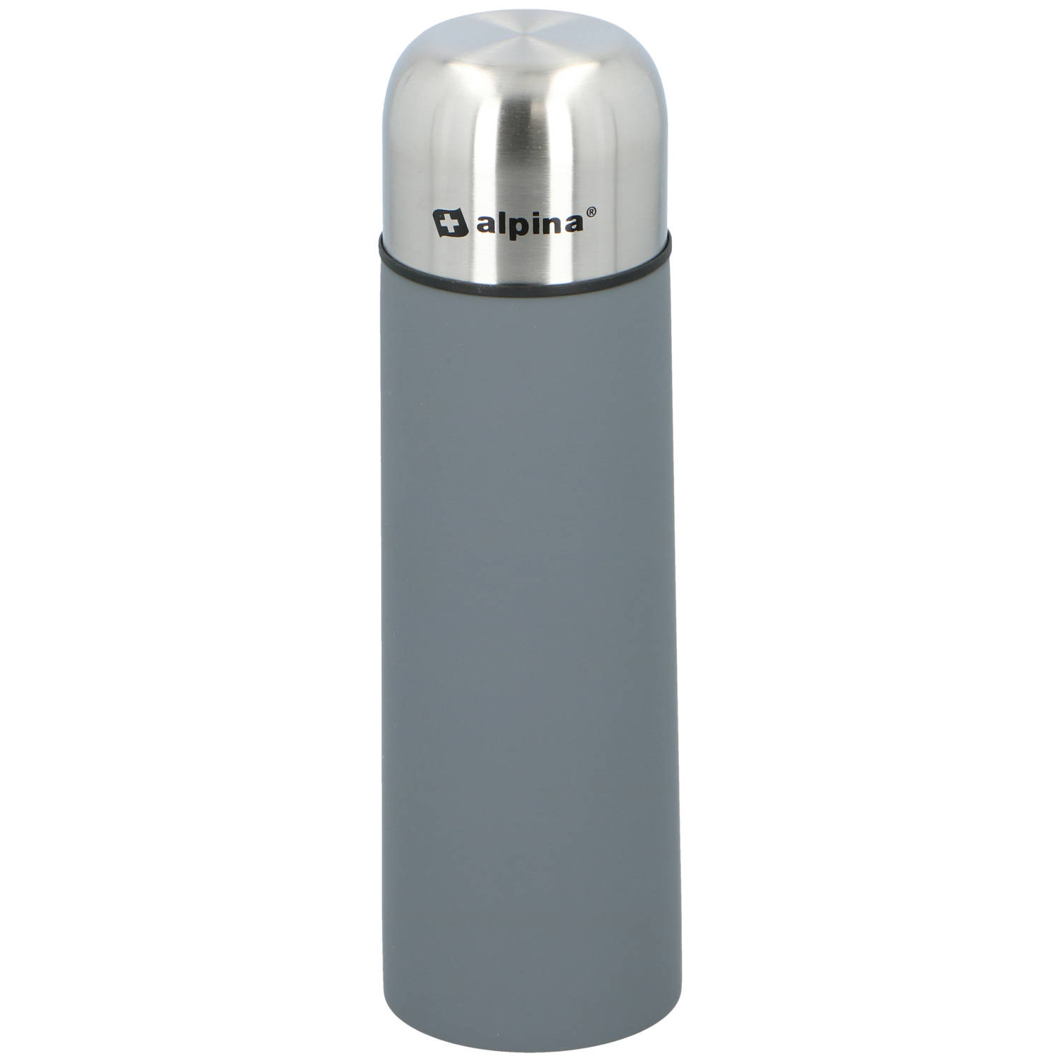Bloody Rijke man uitrusting RVS thermosfles/isoleerfles mistgrijs 750 ml - Thermosflessen | Blokker