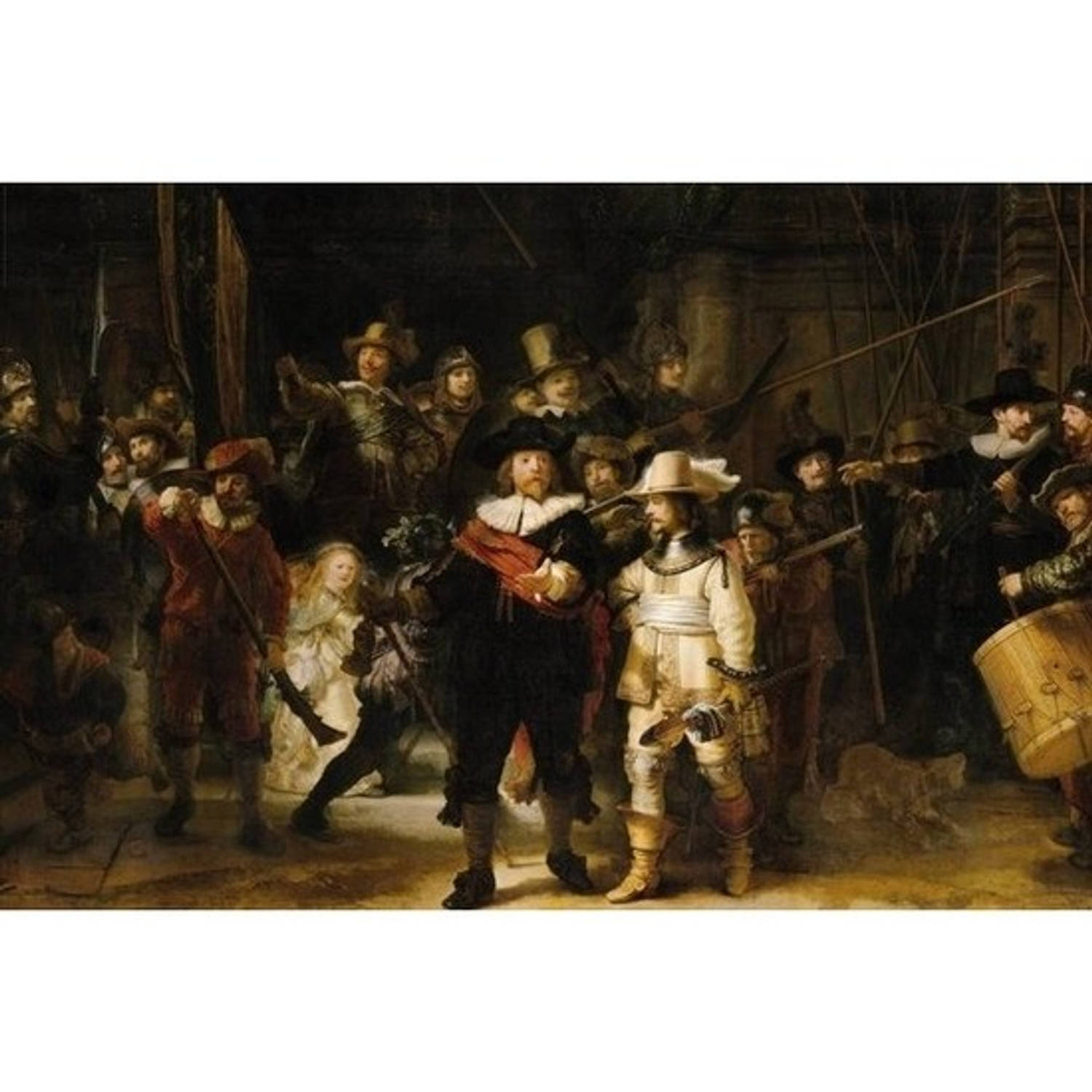 Kunstposter Rembrandt De Nachtwacht 61 X 92 Cm Posters