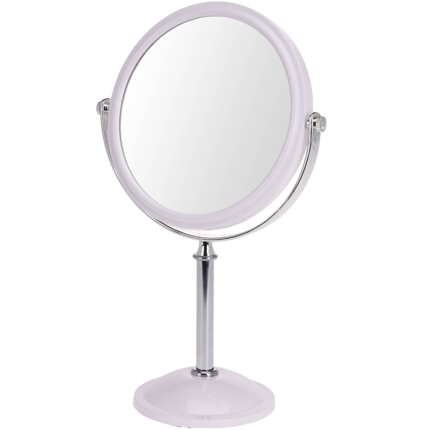 Witte Make-up Spiegel Rond Vergrotend 18 X 24 Cm Make-up Spiegeltjes