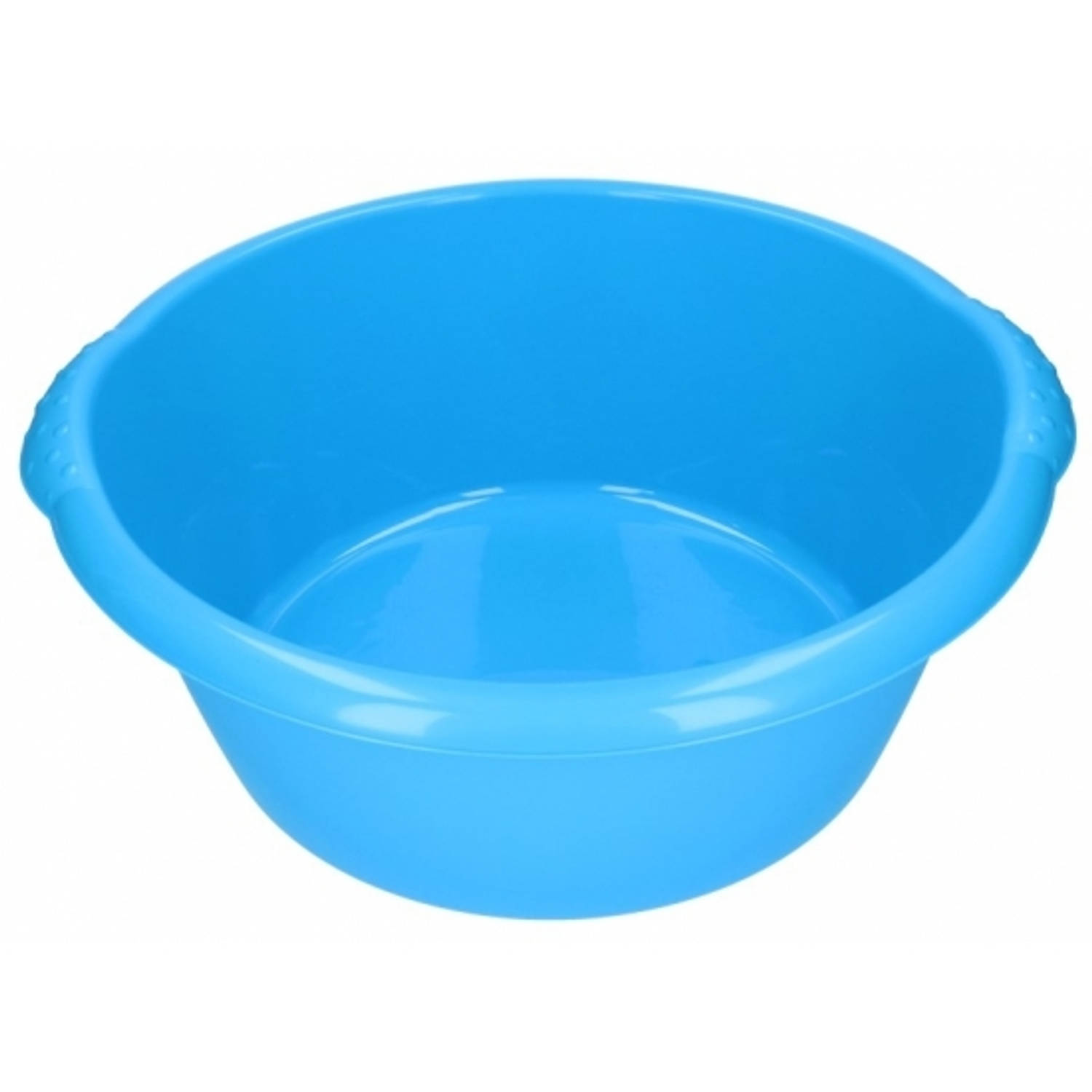 Grote afwasteil blauw 25 l 50 cm
