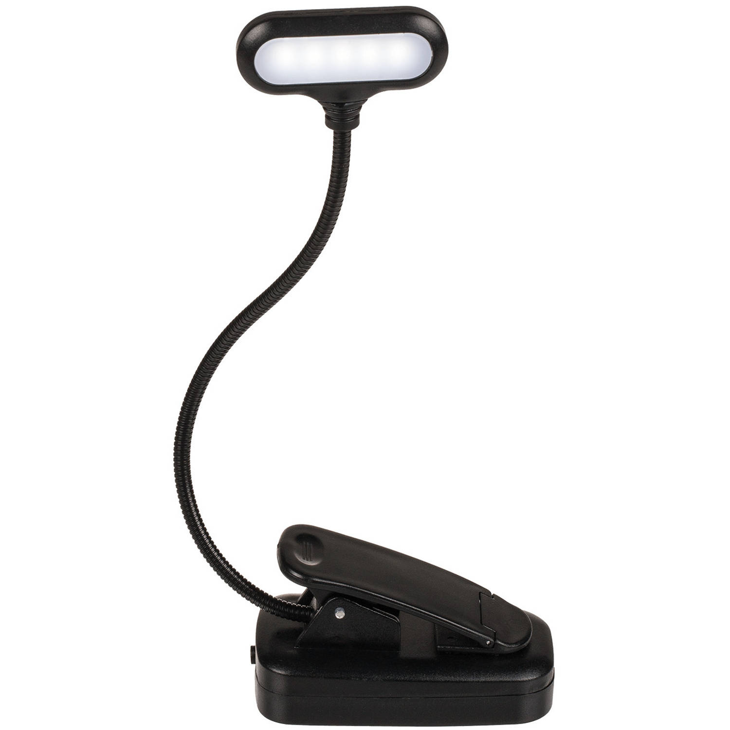 Leeslamp-bureaulamp Led Met Klem Oplaadbaar Zwart 28 Cm Bureaulampen