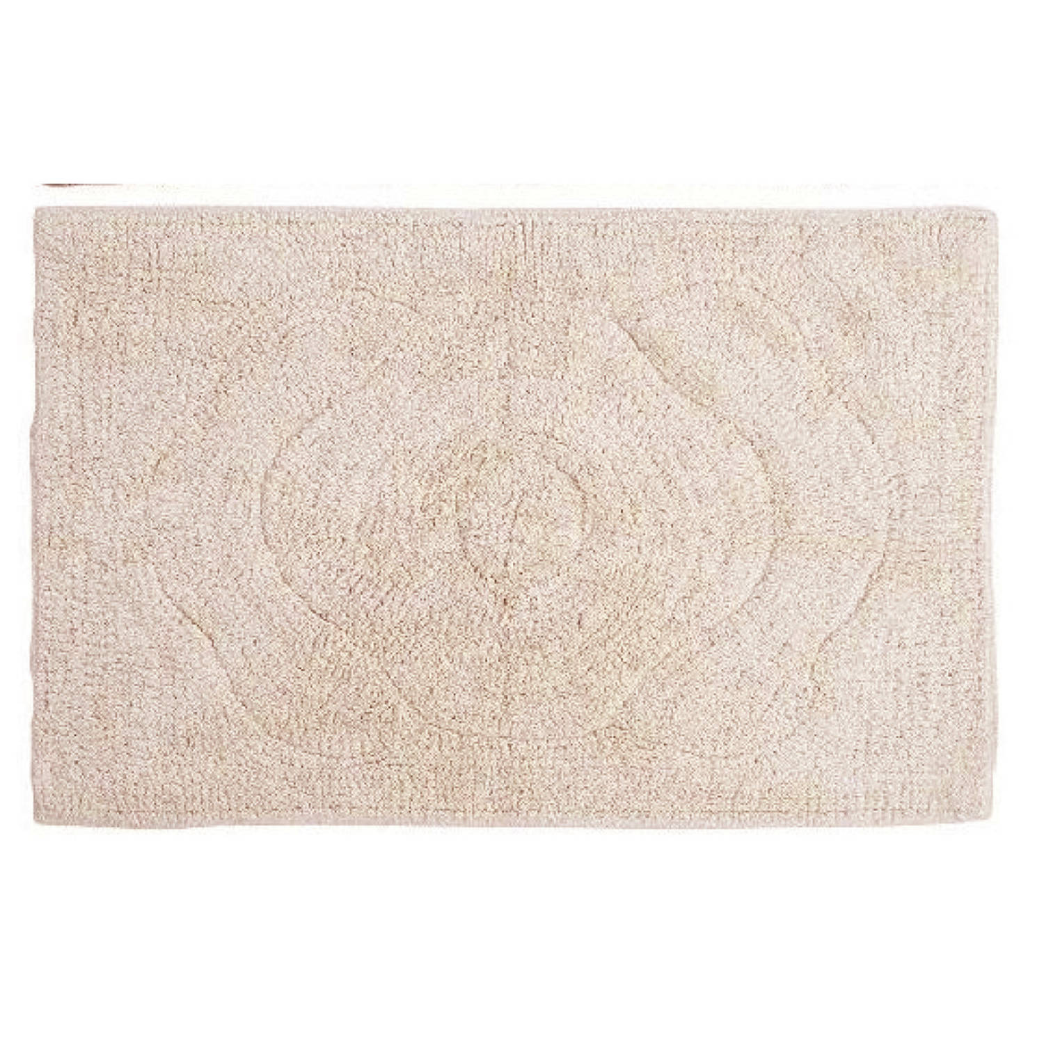 Badmat-badkamerkleed Zuiver Wit 80 X 50 Cm Rechthoekig Badmatjes