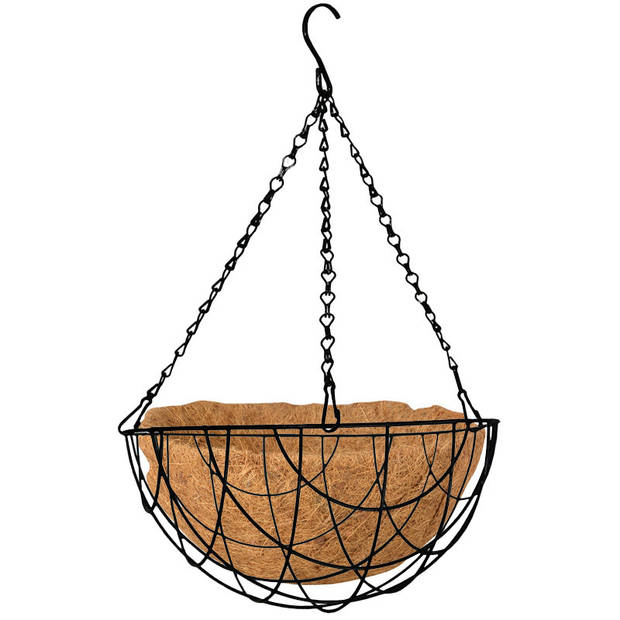 Esschert Design Inlegvel - kokos - voor hangmand - ca. 30 cm - Plantenbakken