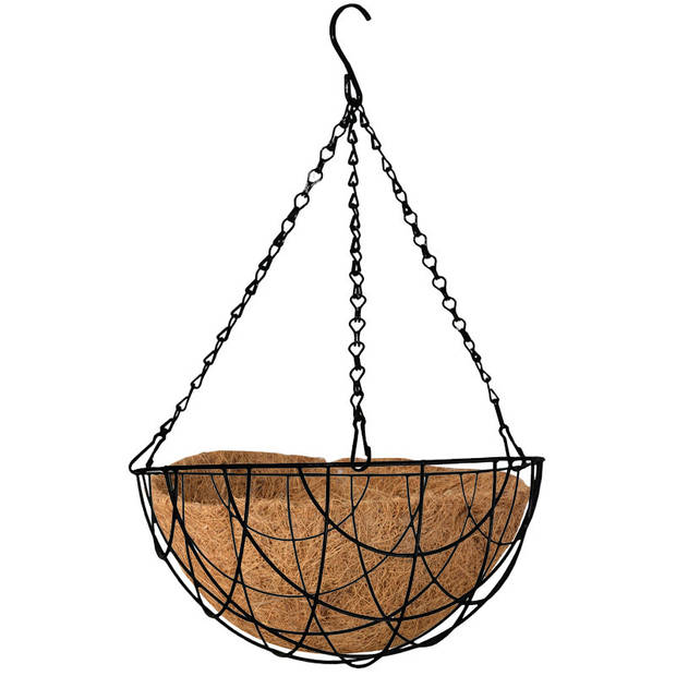 Esschert Design Inlegvel - kokos - voor hangmand - ca. 25 cm - Plantenbakken