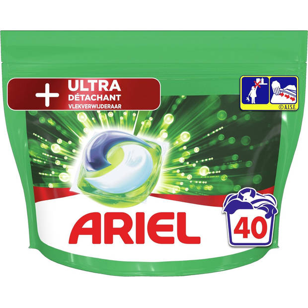 Ariel Allin1 Pods +Ultra Wasmiddel - 40 Wasbeurten - Wasmiddel Pods