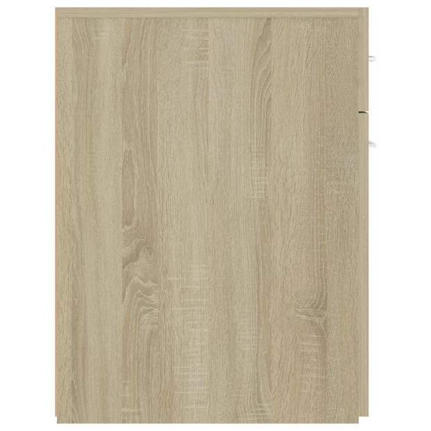 vidaXL Apothekerskast 20x45,5x60 cm bewerkt hout sonoma eikenkleurig