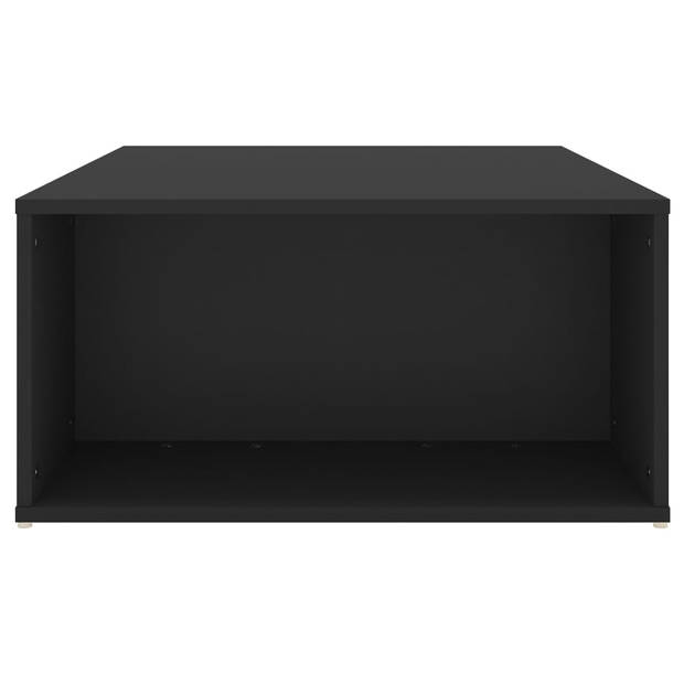 vidaXL Salontafel 90x67x33 cm bewerkt hout zwart