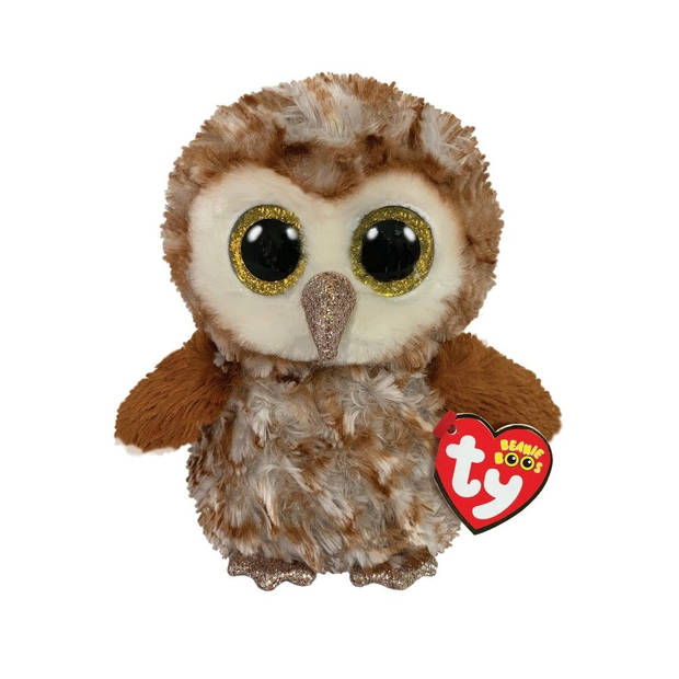Ty - Knuffel - Beanie Boo's - Percy Owl & Austin Owl