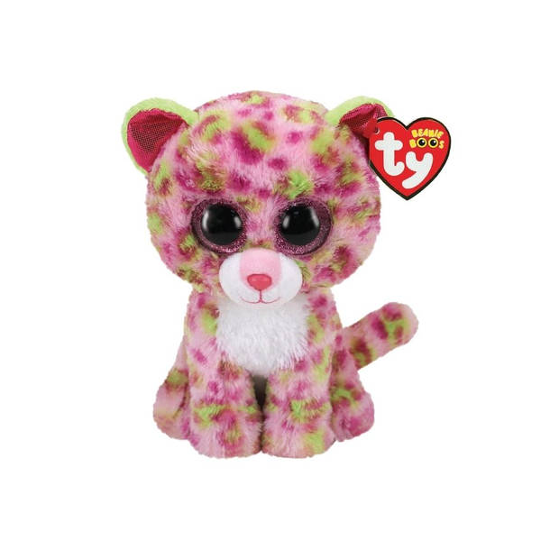 Ty - Knuffel - Beanie Boo's - Yips Chihuahua & Lainey Leopard