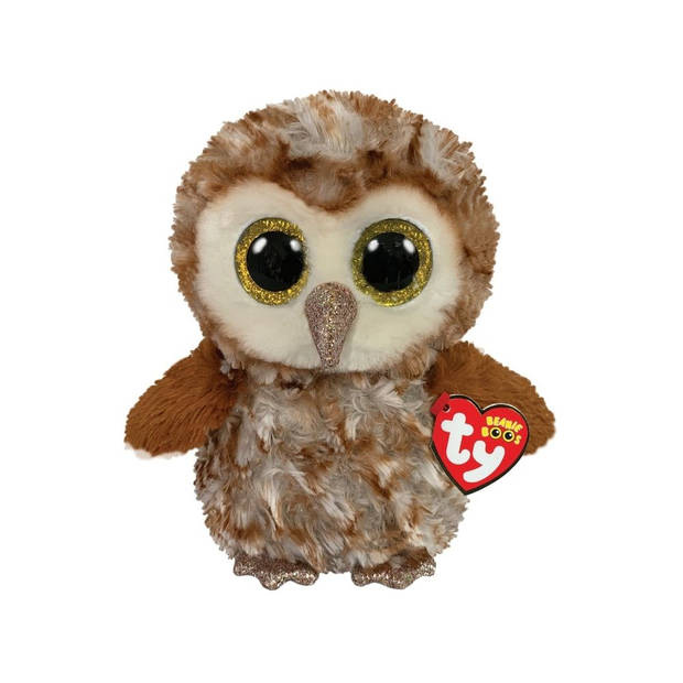 Ty - Knuffel - Beanie Buddy - Percy Owl & Austin Owl