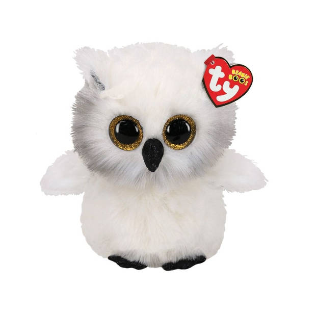 Ty - Knuffel - Beanie Buddy - Percy Owl & Austin Owl