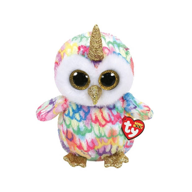 Ty - Knuffel - Beanie Buddy - Percy Owl & Enchanted Owl