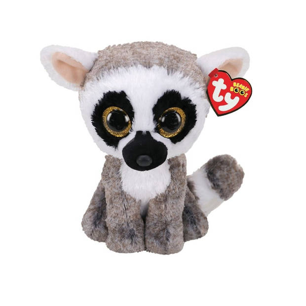 Ty - Knuffel - Beanie Buddy - Linus Lemur & Opal Cat