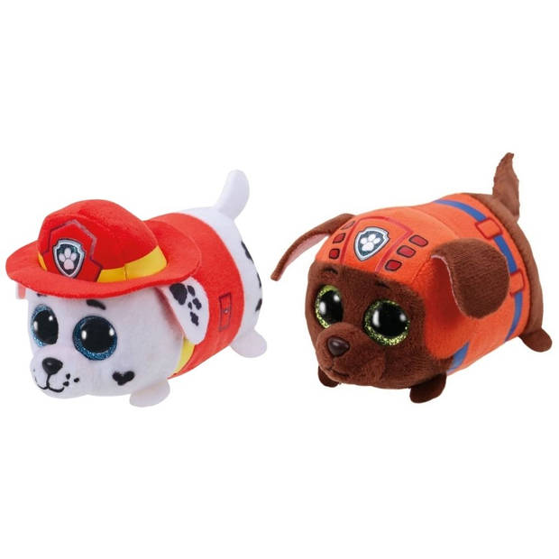 Ty - Knuffel - Teeny Paw Patrol - Marshal & Zuma